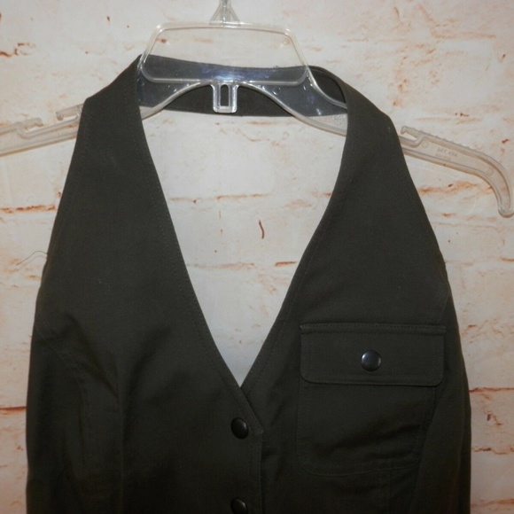 Jenne Maac Small/6 Sexy Halter Neck Club Tank Top - Picture 2 of 8